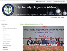 Tablet Screenshot of dutysociety.org